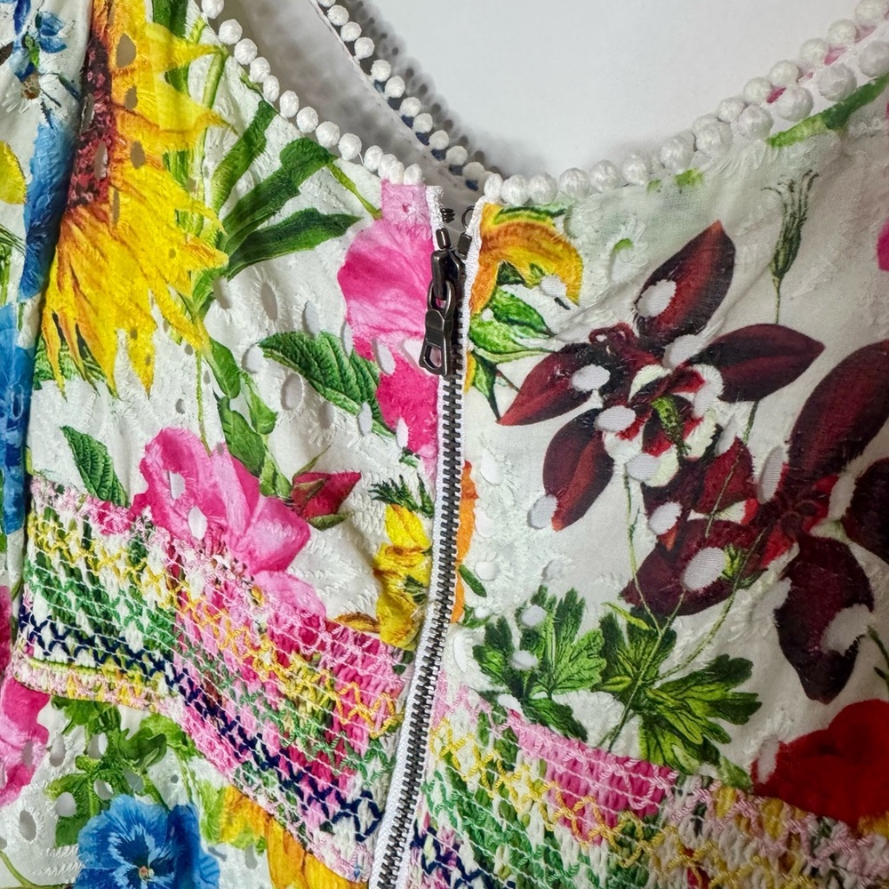NWT Alice + Olivia Crawford Sweetheart Mini Dress - Picture 4 of 9